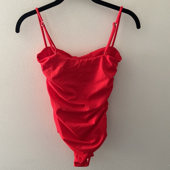 Belle The Label Swim Ruched Maillot One Piece S NEW - Picture 4 of 5